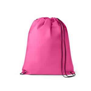 Sacola tipo mochila em non-woven (80 g/m²) termo-selado