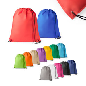 Sacola tipo mochila em non-woven (80 g/m²)
