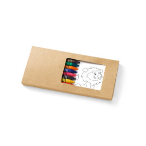Kit para pintar em caixa de cartão