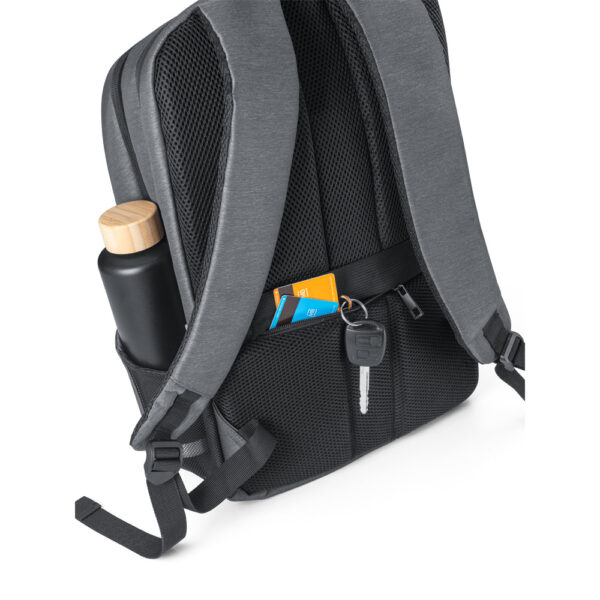 Mochila para notebook 17" em Nylon 2Tone impermeável - Imagem 7