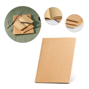Caderno A4 com capa em cartão (250 g/m²)