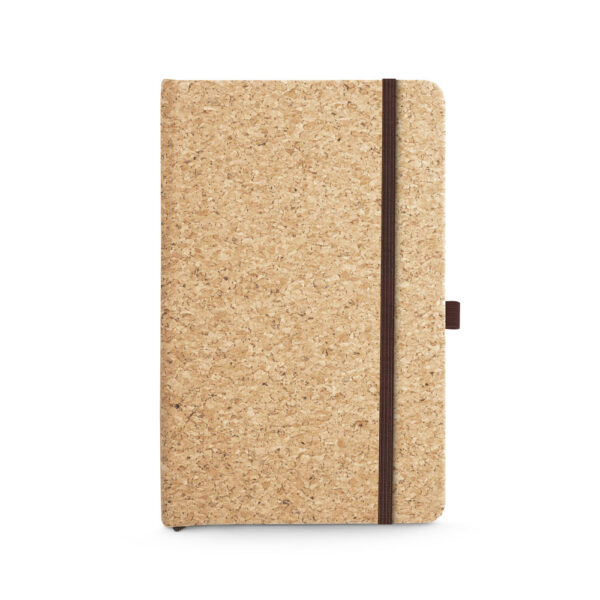 Caderno A5 de capa dura em cortiça com folhas lisas - Imagem 2
