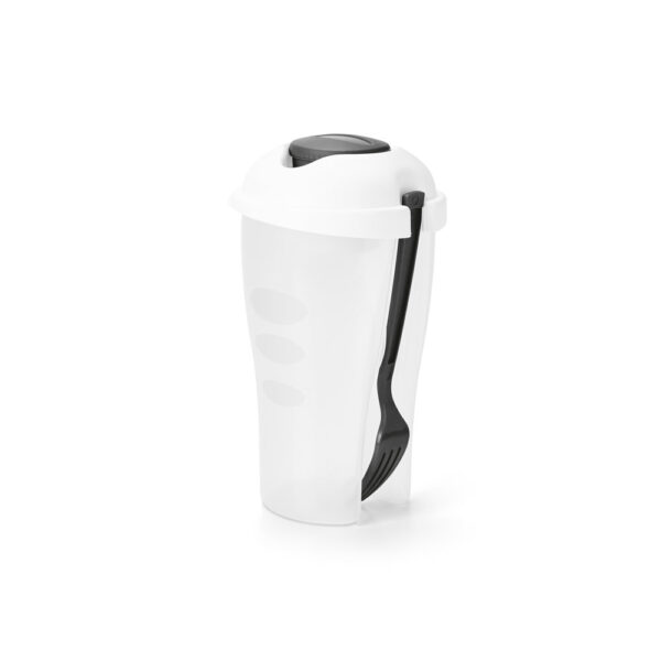 Copo para salada em PP com garfo e molheira 850 mL - Imagem 4