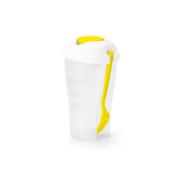 Copo para salada em PP com garfo e molheira 850 mL - Imagem 7