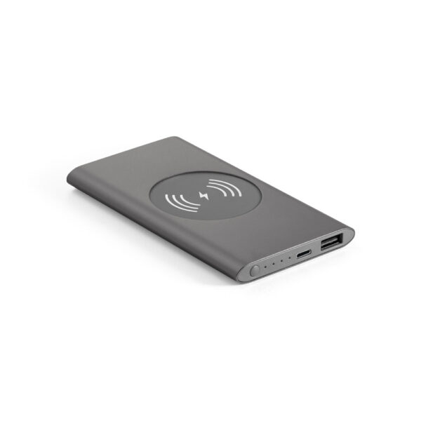 Bateria portátil com carregador wireless em alumínio 100% reciclado 4'000 mAh - Imagem 12