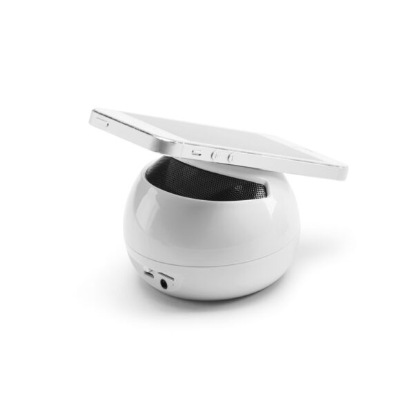 Caixa de som em ABS com microfone - Imagem 2