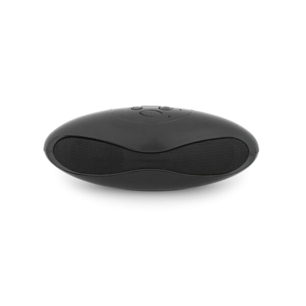 Caixa de som em ABS com microfone - Imagem 2