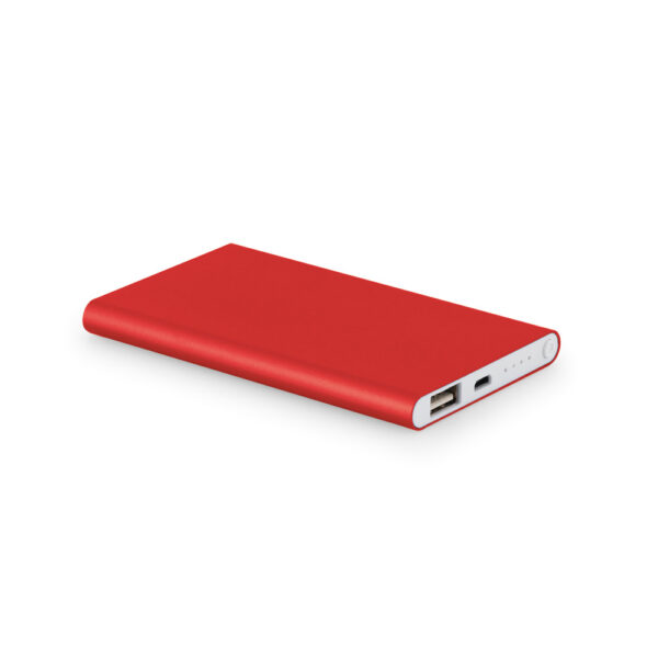 Bateria portátil slim em alumínio 4'000 mAh - Imagem 3
