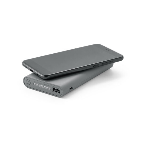 Bateria portátil wireless em ABS 10'000 mAh - Imagem 10