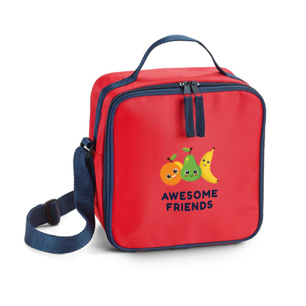 Bolsa térmica em 600D com bolso interior em tela mesh - Imagem 2