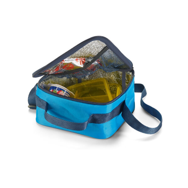 Bolsa térmica em 600D com bolso interior em tela mesh - Imagem 7