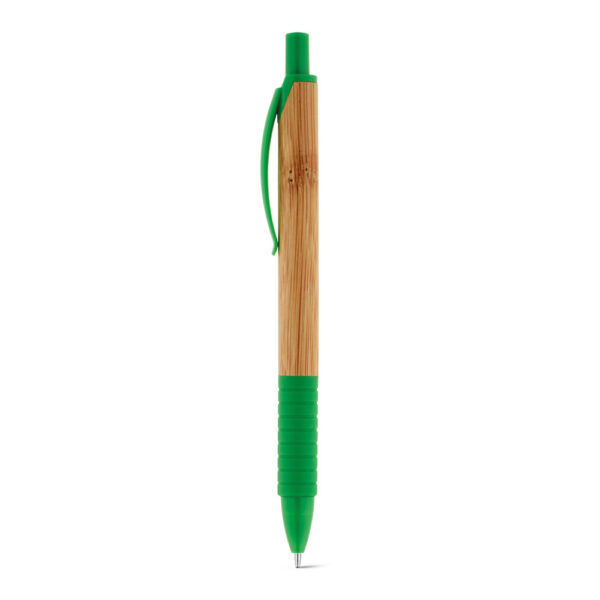 Esferográfica em bambu com antideslizante - Imagem 5
