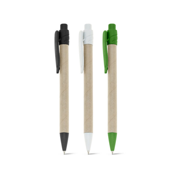 Esferográfica em papel kraft