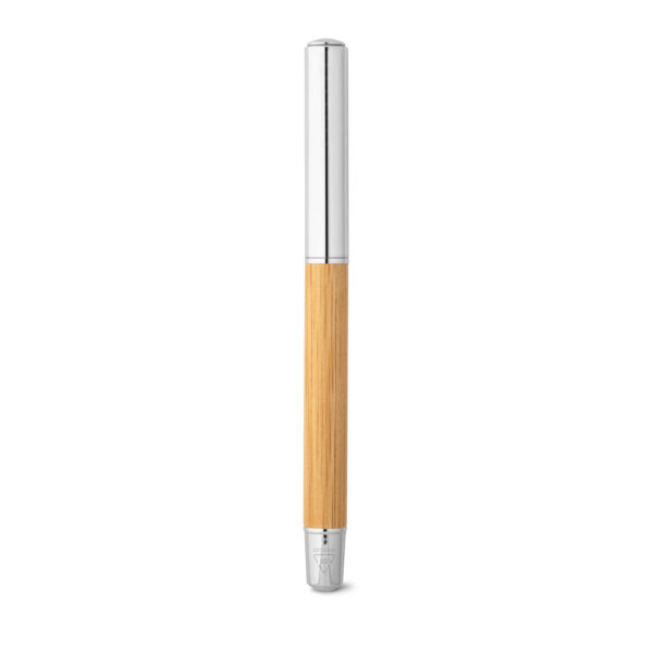 Roller em aço inox 90% reciclado e bambu com tampa - Imagem 6