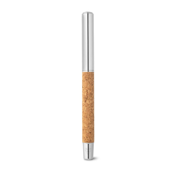 Roller com corpo em aço inox 90% reciclado e cortiça com clipe - Imagem 7