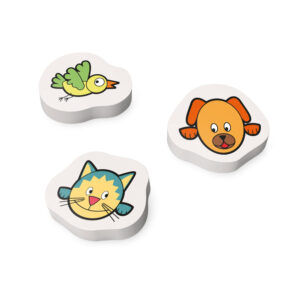 Conjunto com 3 borrachas