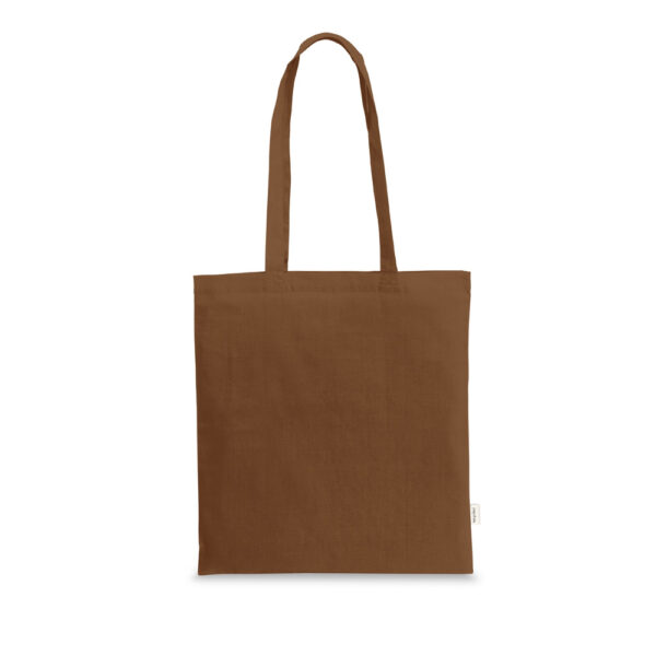 Sacola em 70% algodão reciclado e 30% poliéster reciclado (180 g/m²) sem tingimento - Imagem 4