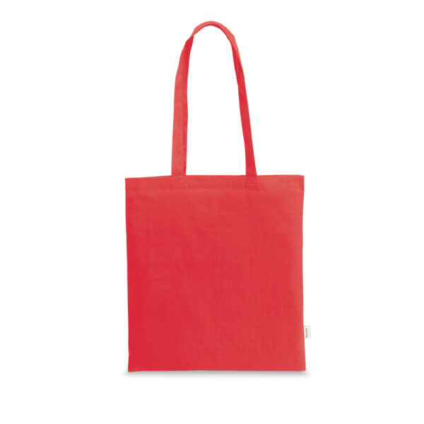 Sacola em 70% algodão reciclado e 30% poliéster reciclado (180 g/m²) sem tingimento - Imagem 6