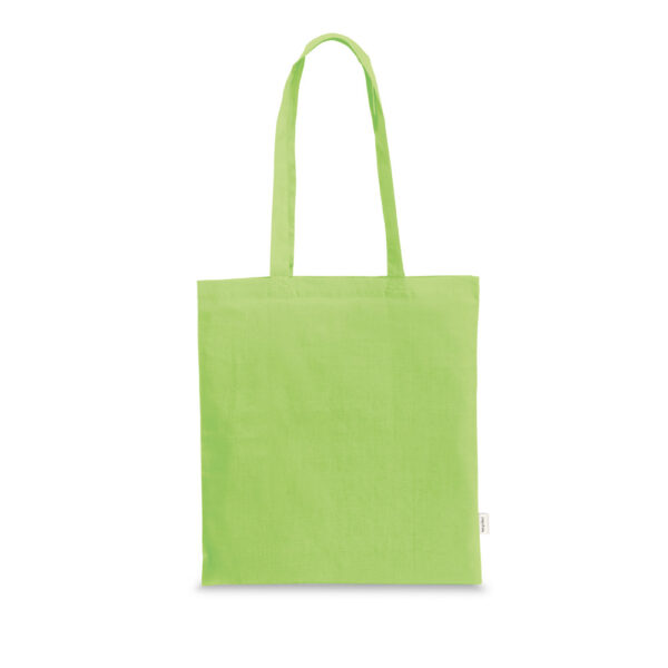 Sacola em 70% algodão reciclado e 30% poliéster reciclado (180 g/m²) sem tingimento - Imagem 10