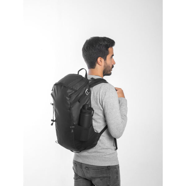 Mochila Hiking com revestimento à prova de água em 600D poliéster reciclado e 210D poliéster reciclado 14" - Imagem 9