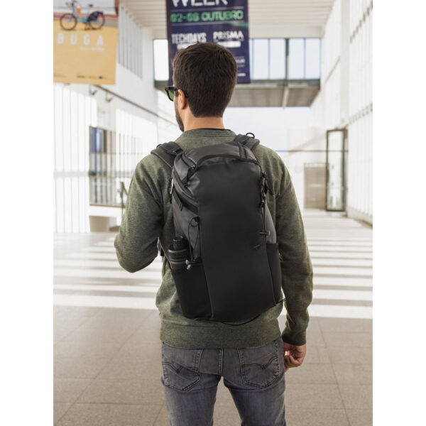 Mochila Hiking com revestimento à prova de água em 600D poliéster reciclado e 210D poliéster reciclado 14" - Imagem 3