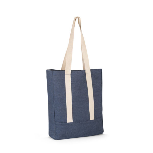 Sacola casual em denim reciclado (300 g/m²) - Imagem 4