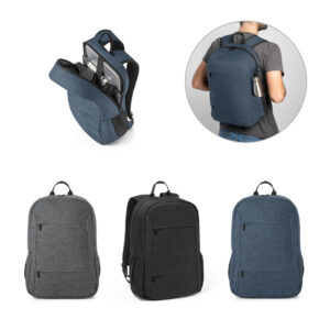 Mochila para notebook portátil em 300D poliéster reciclado (100% rPET) 15'6"