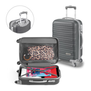 Mala de viagem executivo em ABS com interior forrado