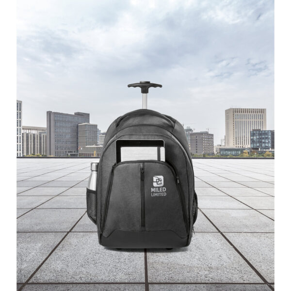 Mochila trolley para notebook 15'6'' em 600D de alta densidade e poliéster 600D impermeável - Imagem 3