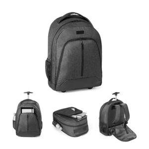 Mochila trolley para notebook 15'6'' em 600D de alta densidade e poliéster 600D impermeável