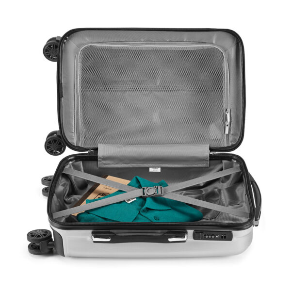 Mala de viagem executivo em ABS e PET com interior forrado - Imagem 6