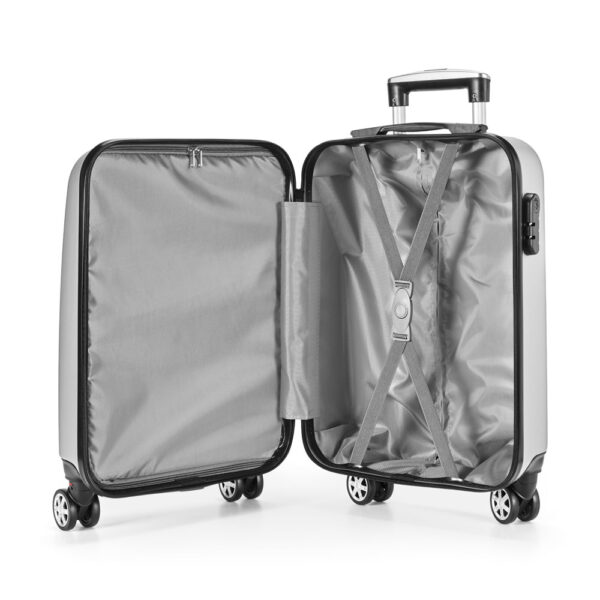 Mala de viagem executivo em ABS com interior forrado - Imagem 7