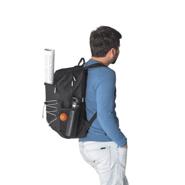 Mochila para notebook em 300D poliéster reciclado e 600D poliéster reciclado 15'6" - Imagem 7