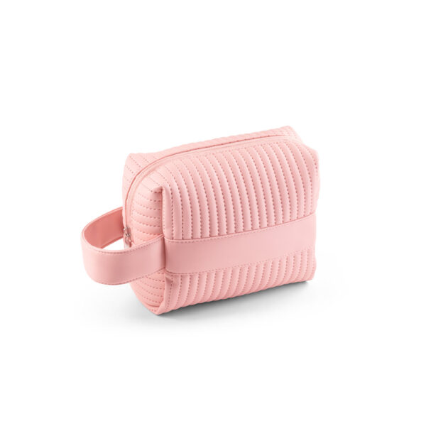 Bolsa de cosméticos em PU% (21% de PU reciclado e 30% de poliéster reciclado) - Imagem 5
