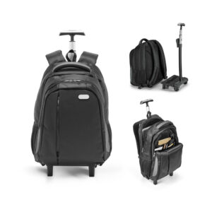 Mochila trolley para notebook 17'' em Nylon 999 impermeável