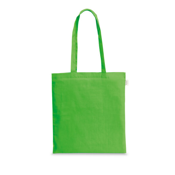 Sacola em algodão reciclado e poliéster reciclado sem tingimento (140 g/m²) - Imagem 11