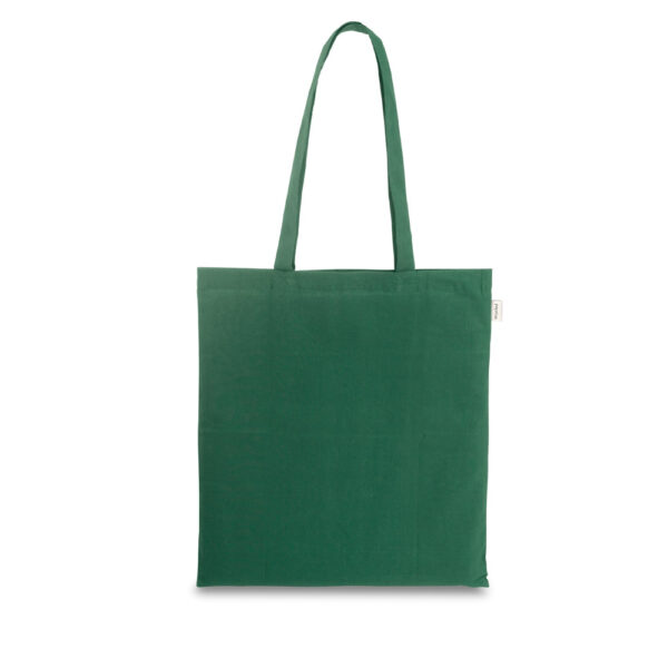 Sacola em algodão reciclado e poliéster reciclado sem tingimento (140 g/m²) - Imagem 14