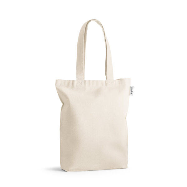 Sacola em 50% algodão, 30% algodão reciclado e 20% poliéster reciclado (220 g/m²) - Imagem 4