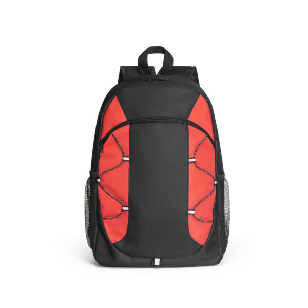 Mochila em 600D com detalhes em ripstop colorido - Imagem 8