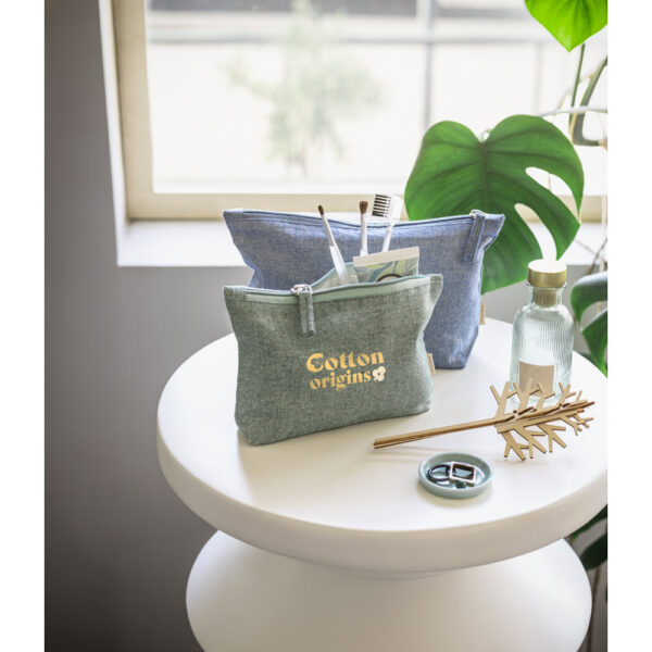 Bolsa multifunções em 70% algodão reciclado e 30% poliéster reciclado (140 g/m²) - Imagem 3