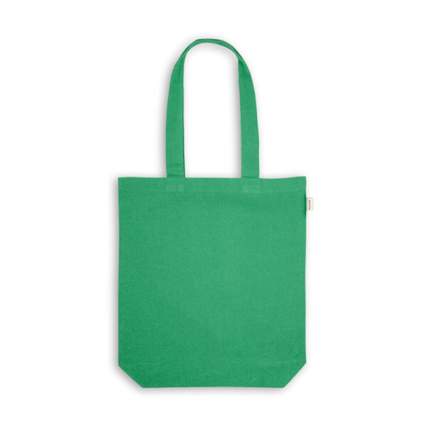 Sacola em 70% algodão reciclado e 30% poliéster reciclado (220g/m²) sem tingimento - Imagem 9