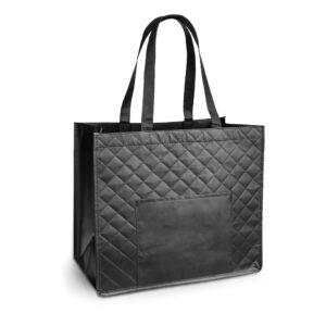 Sacola em non-woven laminado (110 g/m²) com bolso frontal