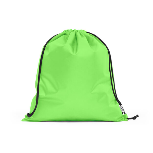 Sacola tipo mochila em poliéster reciclado 190T (100% rPET) - Imagem 8