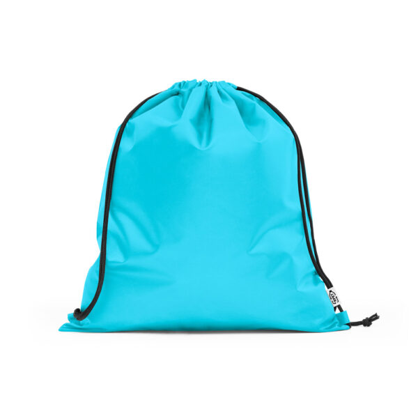 Sacola tipo mochila em poliéster reciclado 190T (100% rPET) - Imagem 9