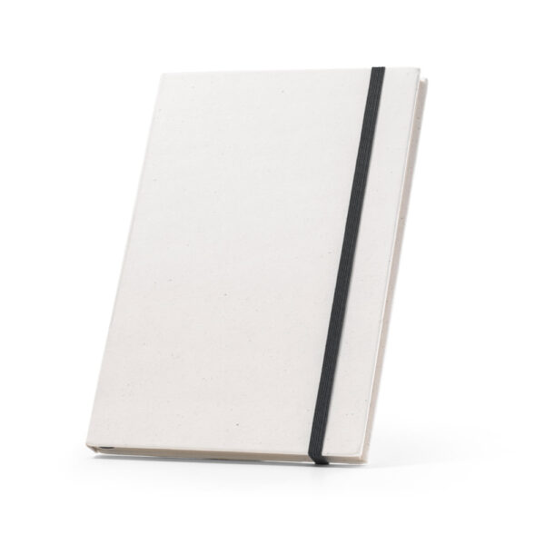 Caderno A5 produzido através de pacotes de leite reciclados com folhas pautadas recicladas - Imagem 4