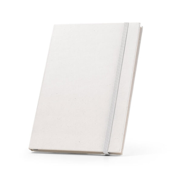 Caderno A5 produzido através de pacotes de leite reciclados com folhas pautadas recicladas - Imagem 6