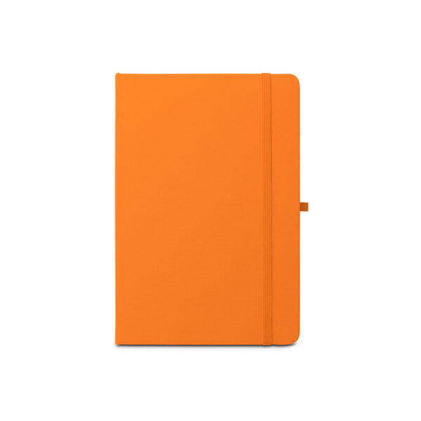 Caderno A5 de capa dura em poliéster 100% reciclado (100% rPET) com cantos redondos e folhas pautadas - Imagem 29