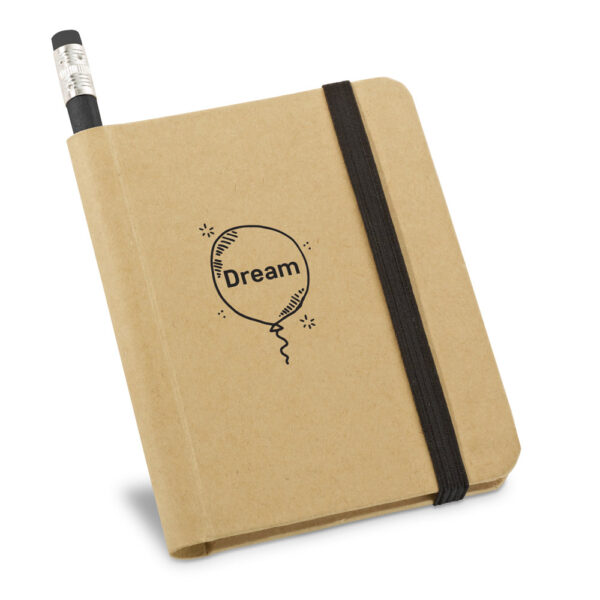 Caderno A7 em cartão com páginas lisas - Imagem 2