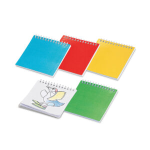 Caderno para colorir com 25 desenhos diferentes