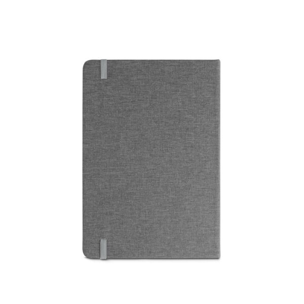 Caderno A5 em tecido poliéster 100% reciclado (100% rPET) com folhas pautadas - Imagem 14